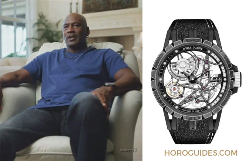ROLEX - [名人表盒] 回憶人生的感人時刻，Michael Jordan戴了Roger Dubuis Excalibur Spider Pirelli
