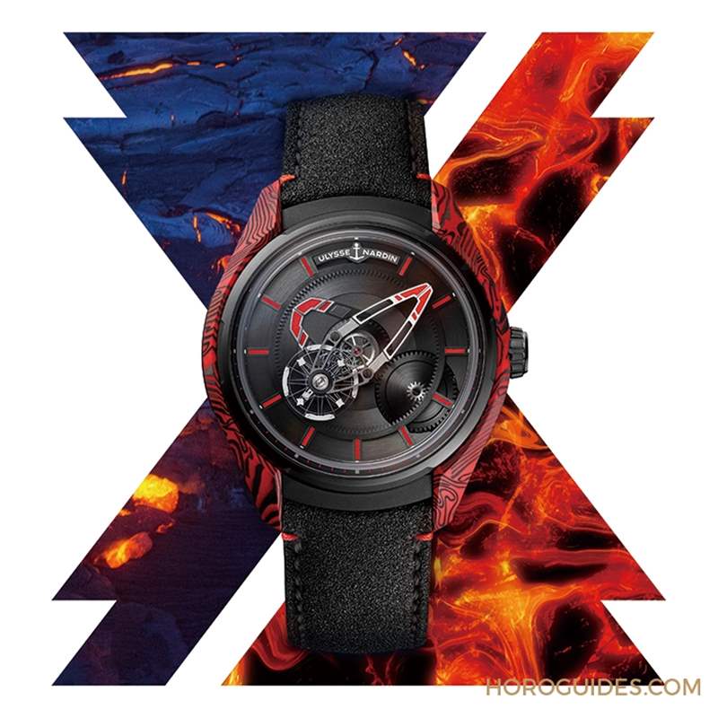ULYSSE NARDIN - 冰火交鋒釋放躁動(dòng)天性｜雅典表Freak X巖漿腕表、冰川腕表