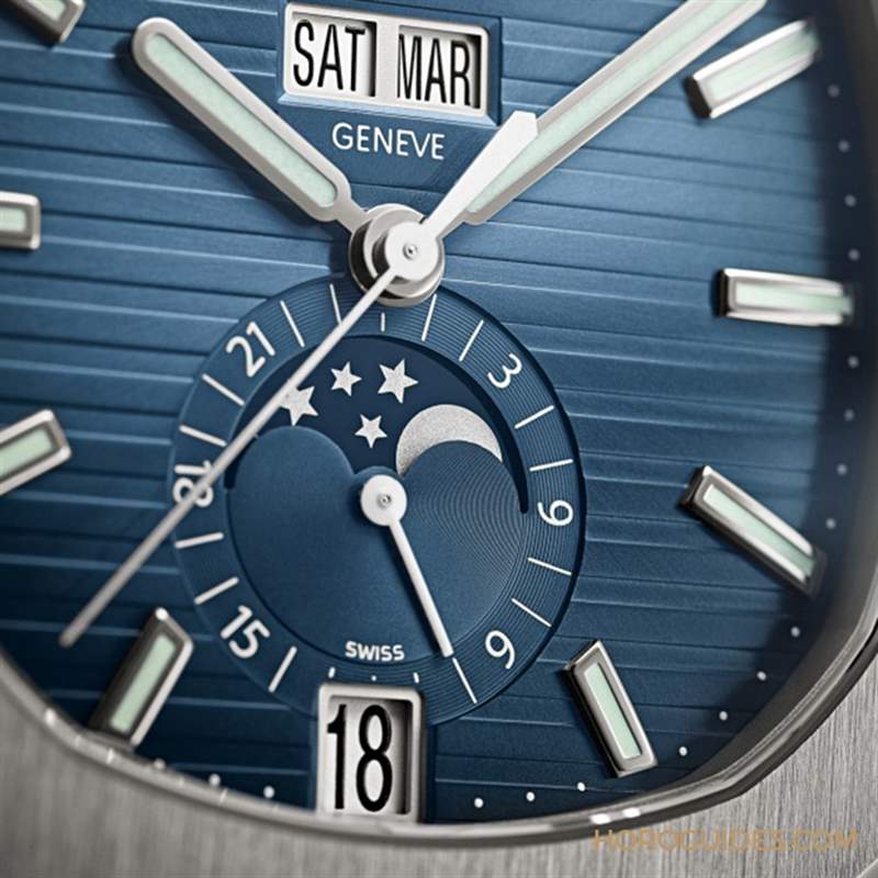 PATEK PHILIPPE - 藍(lán)面金鷹矚目款｜PATEK PHILIPPE Nautilus 5726/1A-014年歷表