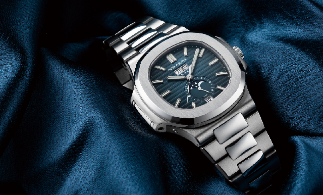 藍(lán)面金鷹矚目款｜PATEK PHILIPPE Nautilus 5726/1A-014年歷表
