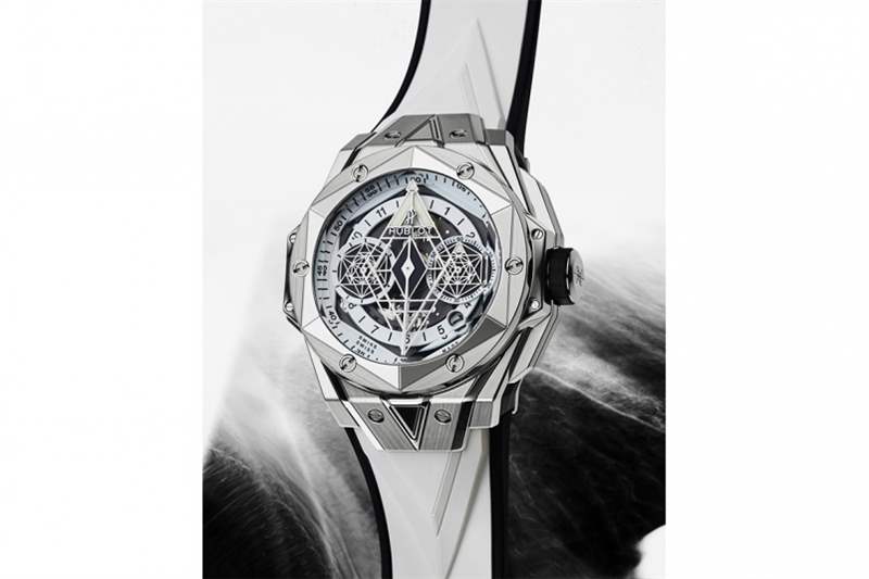紋身聯乘腕表！ Hublot推出全新白色Big Bang Unico Sang Bleu II