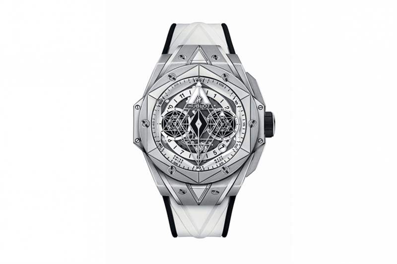 紋身聯乘腕表！ Hublot推出全新白色Big Bang Unico Sang Bleu II