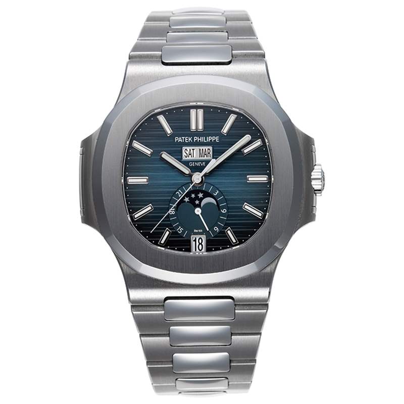 PATEK PHILIPPE - 藍(lán)面金鷹矚目款｜PATEK PHILIPPE Nautilus 5726/1A-014年歷表