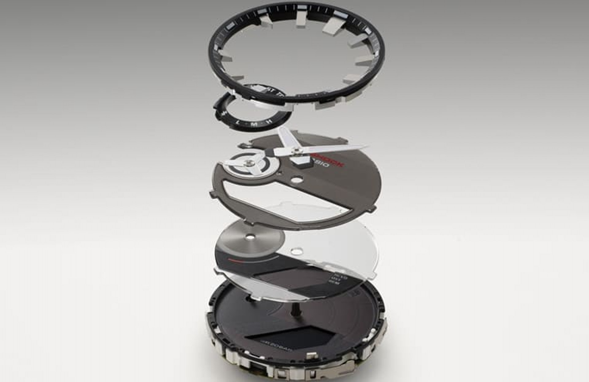 同時其採用3D立體面盤設(shè)計以助於提升讀時清晰度。（G-SHOCK官網(wǎng)）