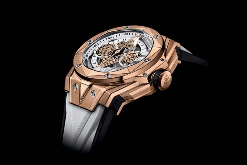 紋身聯乘腕表！ Hublot推出全新白色Big Bang Unico Sang Bleu II