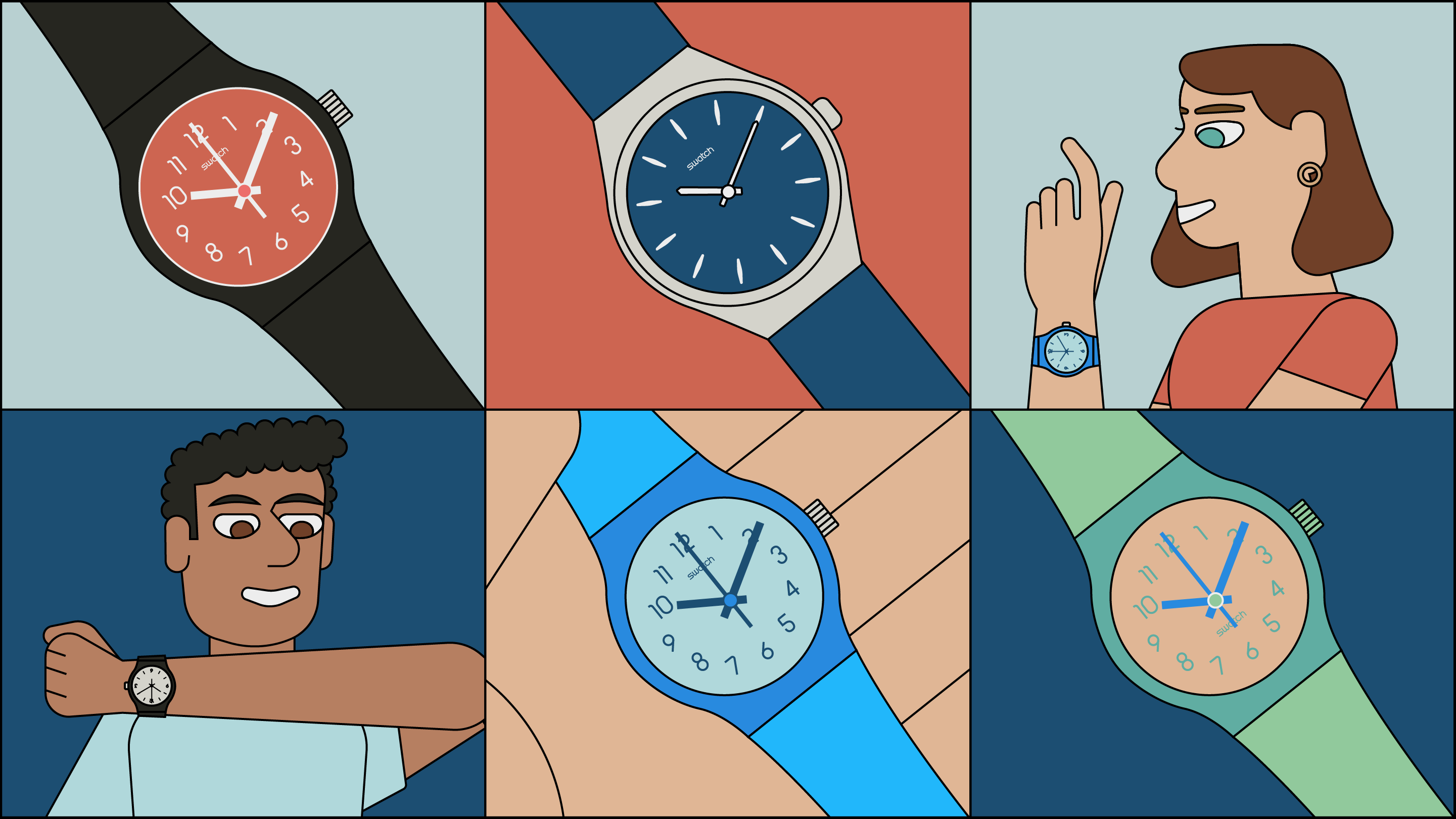 周末版Swatch 如何從顛覆者轉變為標志性品牌