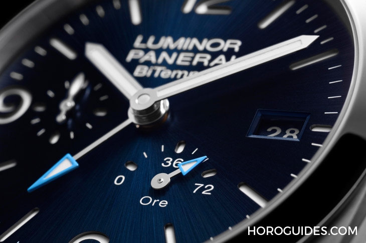 OFFICINE PANERAI - Panerai首次出現「BiTempo」字樣｜Panerai Luminor BiTempo PAM01360、PAM01361