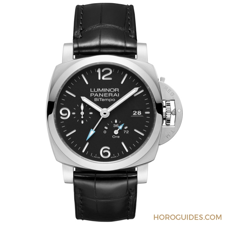 OFFICINE PANERAI - Panerai首次出現「BiTempo」字樣｜Panerai Luminor BiTempo PAM01360、PAM01361