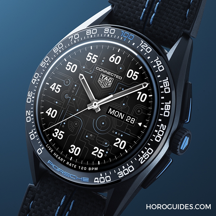 TAG HEUER - 可與保時(shí)捷車款連動(dòng)！ TAG Heuer Connected Calibre E4智能腕表保時(shí)捷特別版