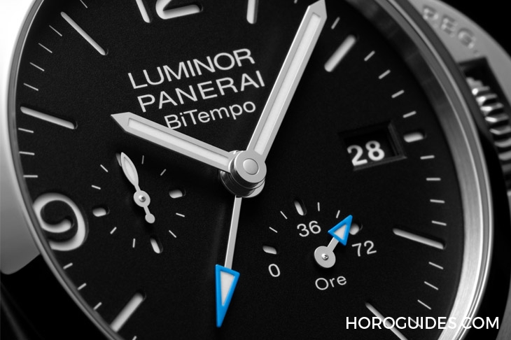 OFFICINE PANERAI - Panerai首次出現「BiTempo」字樣｜Panerai Luminor BiTempo PAM01360、PAM01361