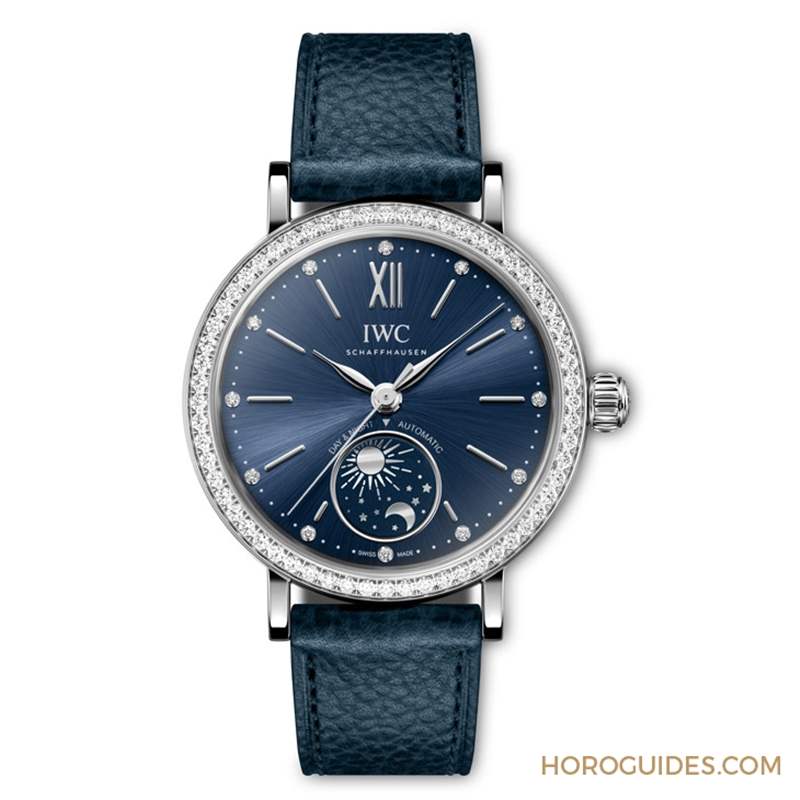 IWC - 柔潤質(zhì)感，迷人英氣｜IWC柏濤菲諾日夜顯示自動腕表34
