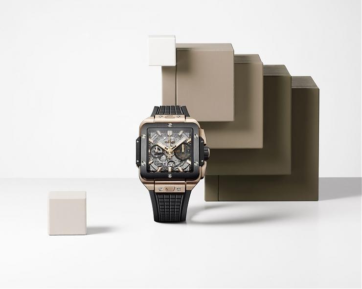 HUBLOT - HUBLOT大爆炸宇宙魔方Square Bang Unico開啟方形高級運(yùn)動表新次元