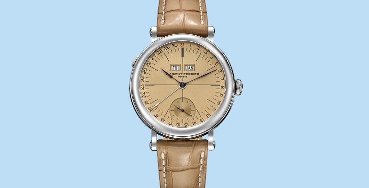 日內瓦獨立制表師Laurent Ferrier推出Galet年歷功能“Vintage”腕表