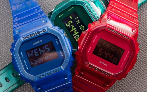 卡西歐 G-Shock DW5600SB “果凍”手表動(dòng)手