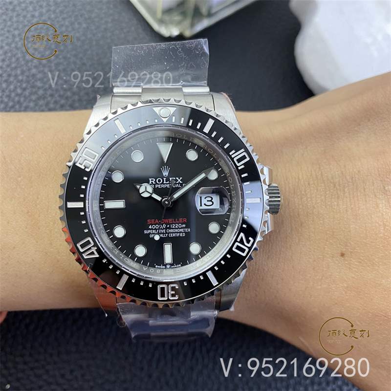 VS廠勞力士43mm單紅鬼王126600腕表評測-搭載3235機芯-復(fù)刻表