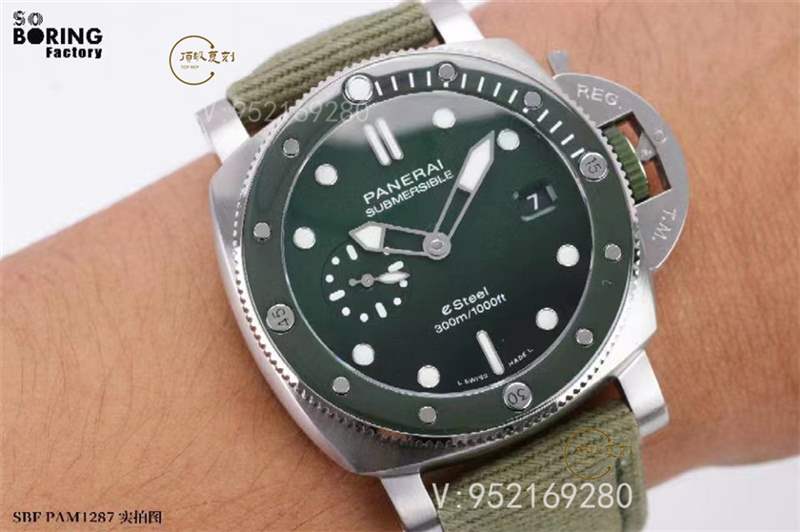 SBF廠(VS廠)沛納海pam1287綠潛行44mm腕表評(píng)測(cè)-復(fù)刻表
