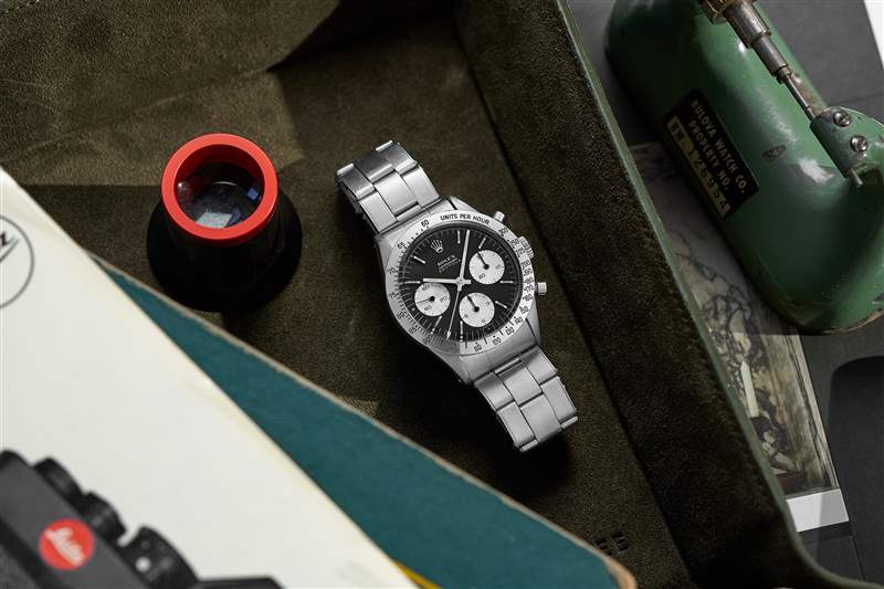 復古手表1966年勞力士Cosmograph“Big”Daytona、1967年歐米茄星座18k白金和1969年Grand Seiko Day Date
