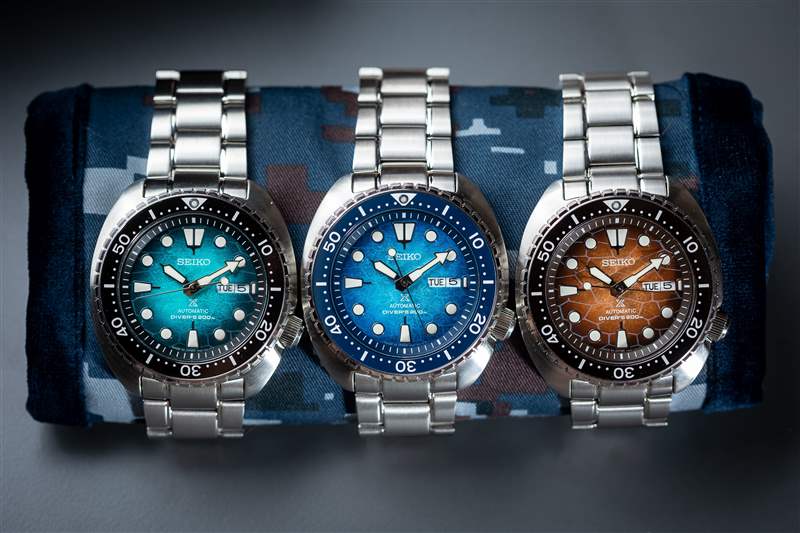 親身體驗(yàn)Seiko Shellebrate The Sea Turtle的三款全新海龜潛水表