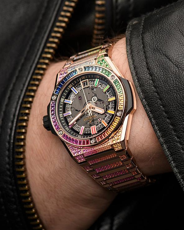 HUBLOT - 一種顏色不夠？ HUBLOT給大咖藏家們爆炸性視覺(jué)的彩虹豪表