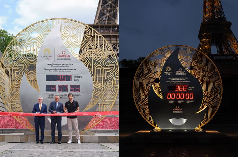 2024年巴黎奧運(yùn)倒數(shù)計(jì)時(shí)開始！歐米茄搶頭香發(fā)表第一款紀(jì)念表
