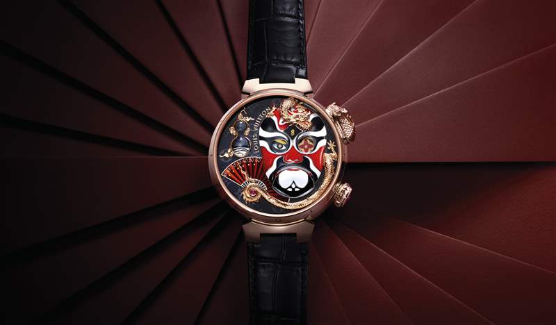 Louis Vuitton推出高級腕表新作：Tambour Fiery Heart動偶腕表、Tambour Opera動偶腕表，Tambour Moon飛行陀飛輪日內(nèi)瓦印記系列腕表