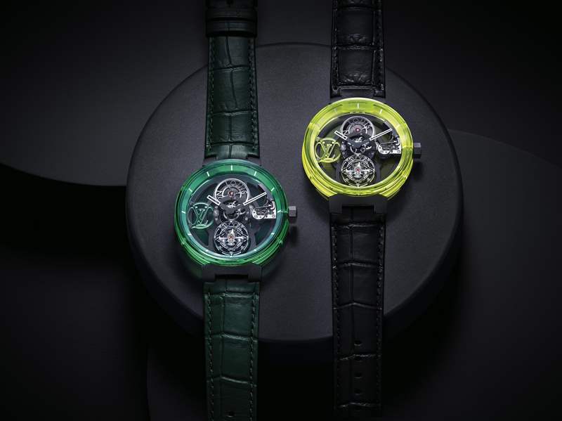 Louis Vuitton推出高級腕表新作：Tambour Fiery Heart動偶腕表、Tambour Opera動偶腕表，Tambour Moon飛行陀飛輪日內(nèi)瓦印記系列腕表