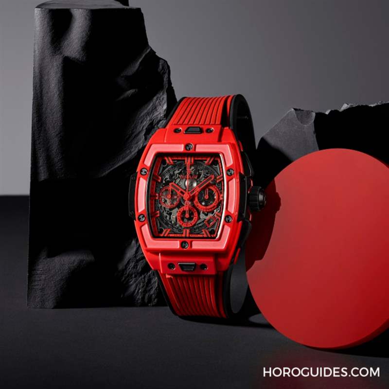 HUBLOT - 網壇史上首位擁第39座千分名人賽冠軍宇舶表大使球王喬科維奇秀最強外掛魔力黃陶瓷計時碼表