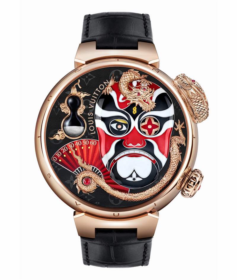 Louis Vuitton推出高級腕表新作：Tambour Fiery Heart動偶腕表、Tambour Opera動偶腕表，Tambour Moon飛行陀飛輪日內(nèi)瓦印記系列腕表