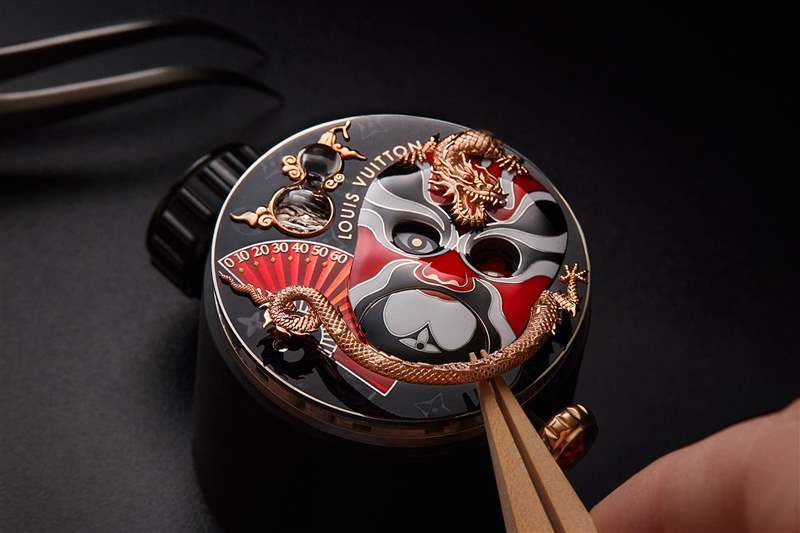 Louis Vuitton推出高級腕表新作：Tambour Fiery Heart動偶腕表、Tambour Opera動偶腕表，Tambour Moon飛行陀飛輪日內(nèi)瓦印記系列腕表
