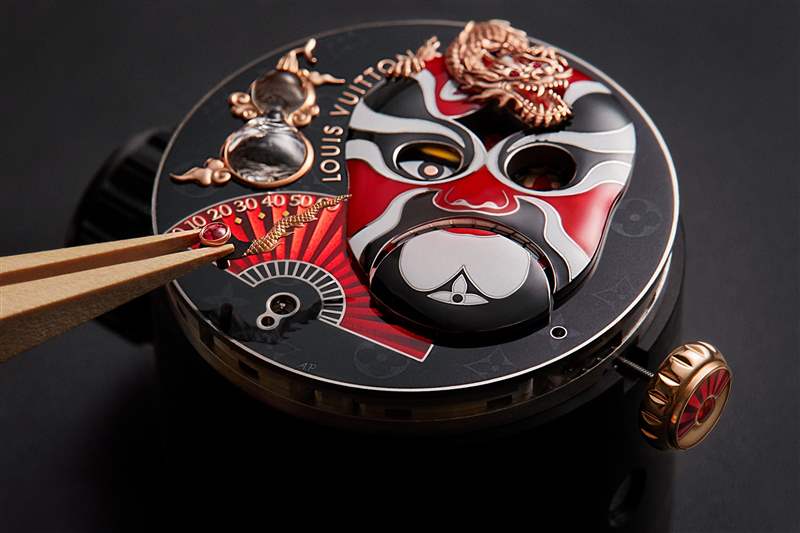 Louis Vuitton推出高級腕表新作：Tambour Fiery Heart動偶腕表、Tambour Opera動偶腕表，Tambour Moon飛行陀飛輪日內(nèi)瓦印記系列腕表