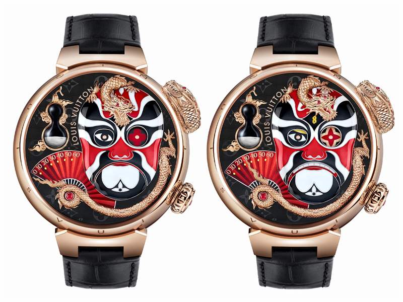Louis Vuitton推出高級腕表新作：Tambour Fiery Heart動偶腕表、Tambour Opera動偶腕表，Tambour Moon飛行陀飛輪日內(nèi)瓦印記系列腕表