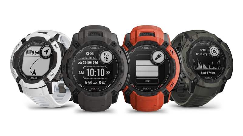 無論是在城市或是在叢林之中， Garmin Instinct 外型設計極其亮眼，穿搭上無需費力就能展露自我特色，日常功能與精致外型兼具于一身，戴上就能陪你隨心所欲穿梭世界各地。 （Garmin）