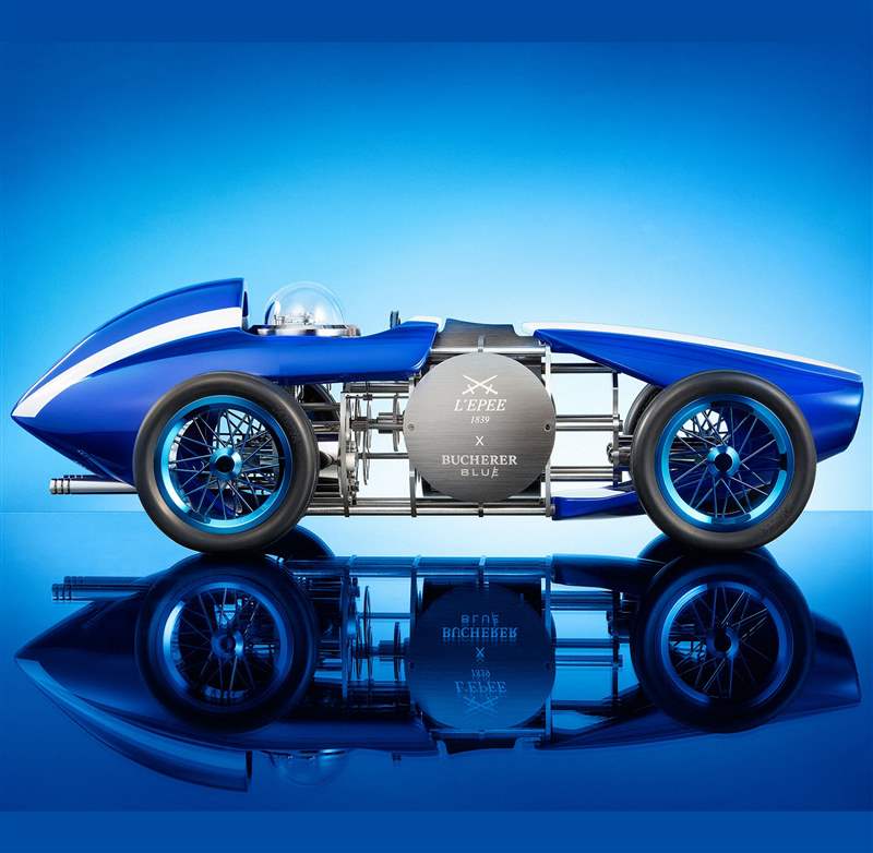 Bucherer推出3枚Bucherer Blue時(shí)計(jì)新作：Girard-Perregaux、H. Moser & Cie.和L’Epe?e合作版