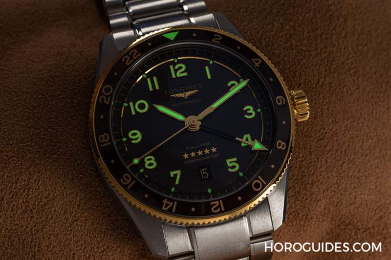 LONGINES - 為此地與彼時，都鍍上Golden Hour：浪琴表Spirit Zulu Time，新增18K黃金細節
