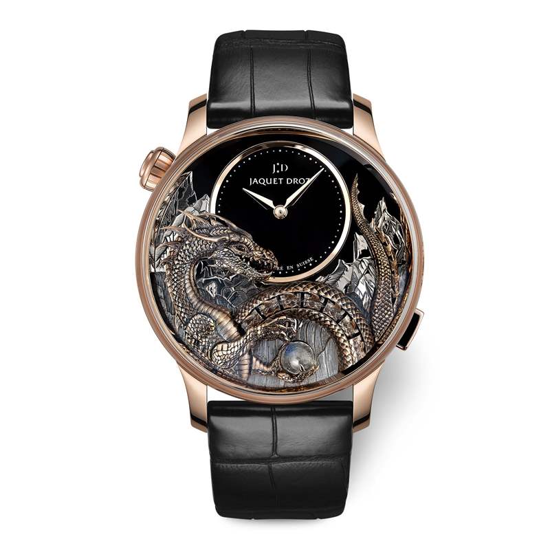Jaquet Droz推出Dragon Automaton《指環(huán)王》巨龍主題腕表：手工金雕與機(jī)巧結(jié)構(gòu)