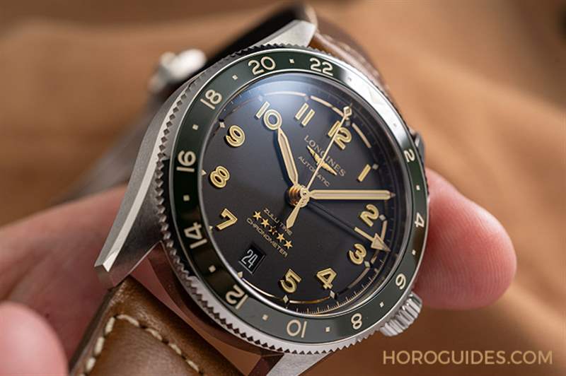 LONGINES - 為此地與彼時，都鍍上Golden Hour：浪琴表Spirit Zulu Time，新增18K黃金細節