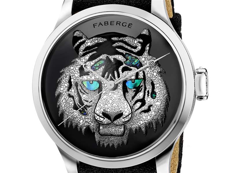 Fabergé推出Altruist Maki-e Limited Edition蒔繪表盤腕表：獅子、老虎和雄鷹