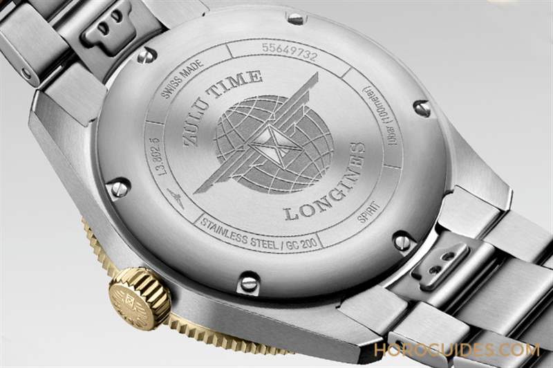 LONGINES - 為此地與彼時，都鍍上Golden Hour：浪琴表Spirit Zulu Time，新增18K黃金細節