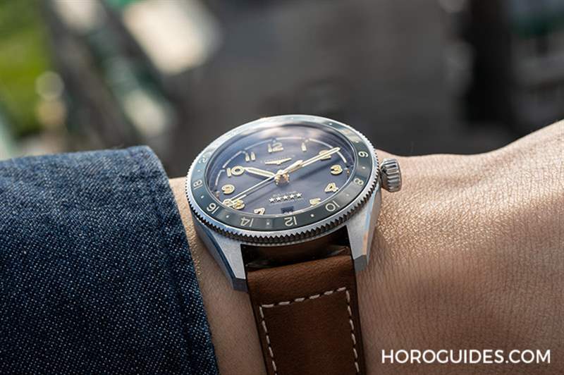 LONGINES - 為此地與彼時，都鍍上Golden Hour：浪琴表Spirit Zulu Time，新增18K黃金細節