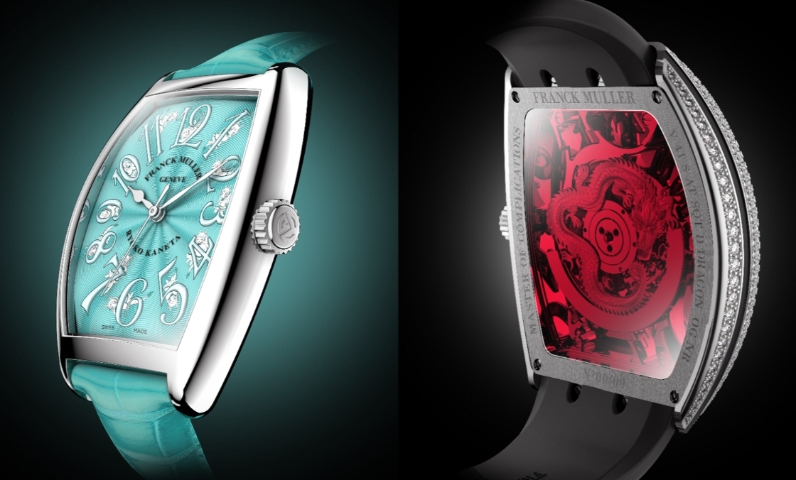 FRANCK MULLER - 最可愛的神話瑞獸！ FRANCK MULLER隆重呈獻Cintrée Curvex和Vanguard龍年限定版