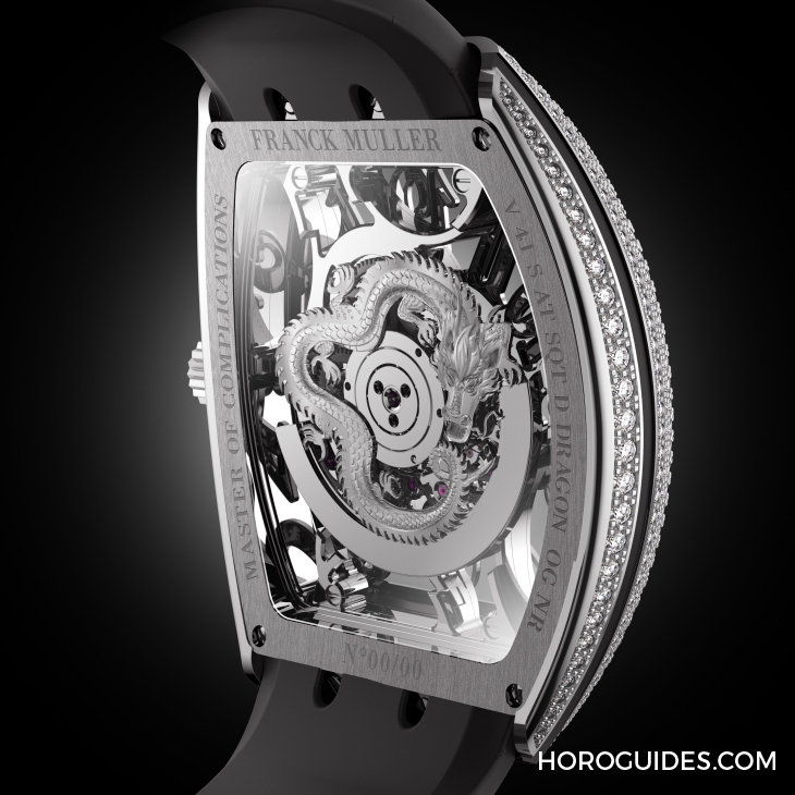 FRANCK MULLER - 最可愛的神話瑞獸！ FRANCK MULLER隆重呈獻Cintrée Curvex和Vanguard龍年限定版