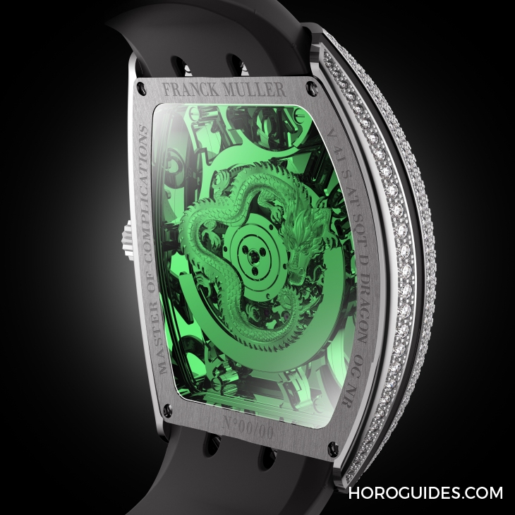 FRANCK MULLER - 最可愛的神話瑞獸！ FRANCK MULLER隆重呈獻Cintrée Curvex和Vanguard龍年限定版