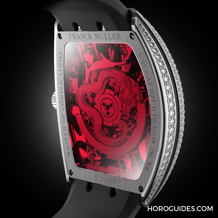 FRANCK MULLER - 最可愛的神話瑞獸！ FRANCK MULLER隆重呈獻Cintrée Curvex和Vanguard龍年限定版