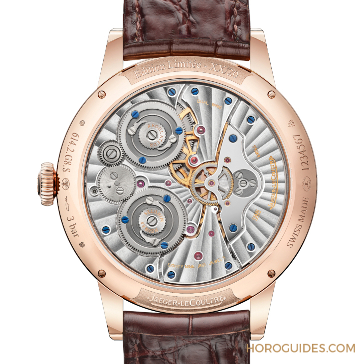 JAEGER-LECOULTRE - 首款三軸陀飛輪配新機(jī)芯｜JAEGER-LECOULTRE Duometre Heliotourbillon Perpetual
