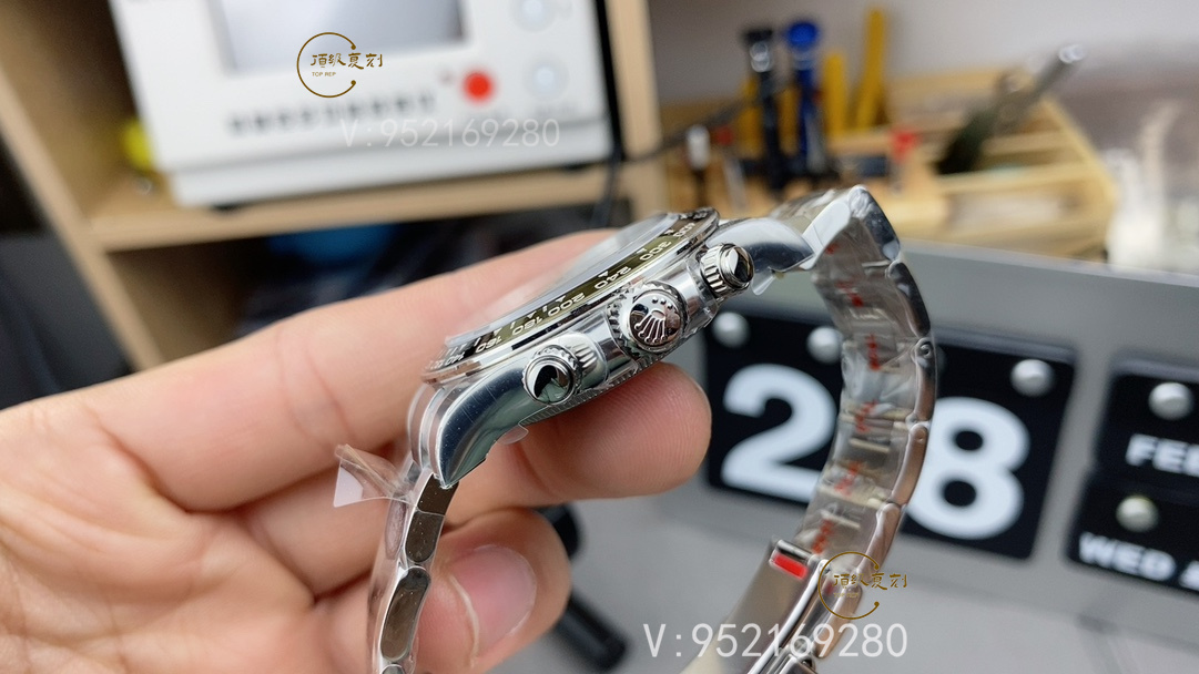 Clean廠C廠勞力士126500黑陶瓷(黑盤熊貓迪)4131機(jī)芯做工怎么樣