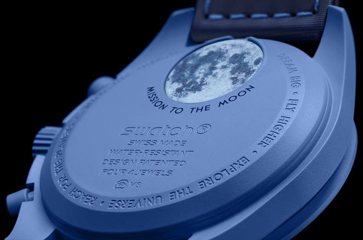 SWATCH MoonSwatch系列新作：藍(lán)月主題期間限定發(fā)售