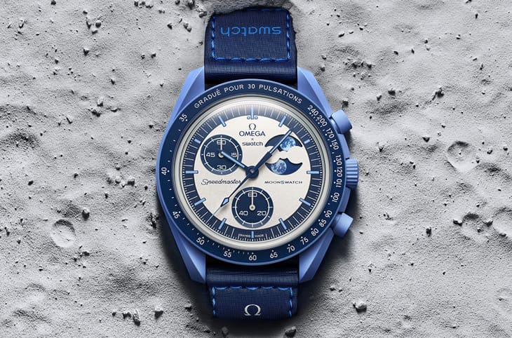 SWATCH MoonSwatch系列新作：藍(lán)月主題期間限定發(fā)售