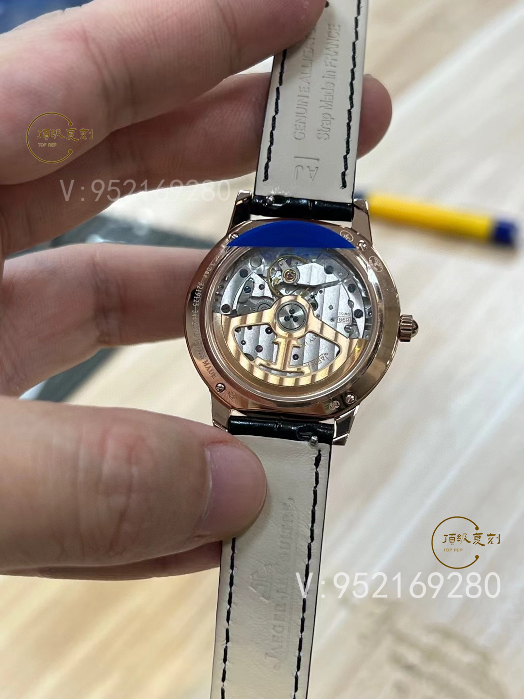 APS廠(chǎng)積家約會(huì)系列3442440：玫瑰金鉆圈復(fù)刻女表的極致演繹》