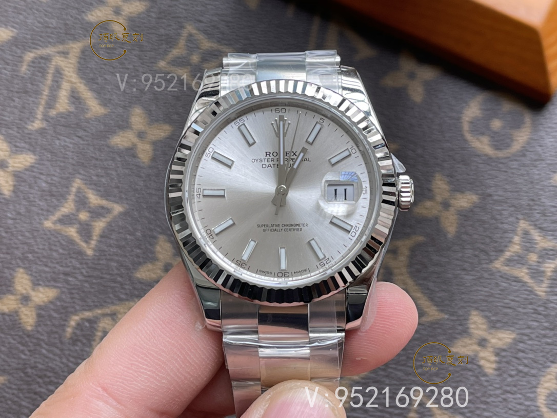 VS廠勞力士日志41mm銀灰盤m126334深度評(píng)測(cè)(VS廠銀盤日志值得入手嗎)